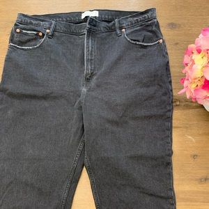 Abercrombie & Fitch Women’s Jeans Ankle Straight Ultra High Rose 18R